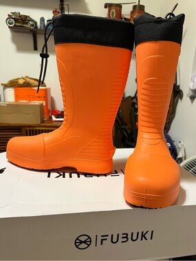 Fubuki Niseko 3.0 Orange Boots (men’s)